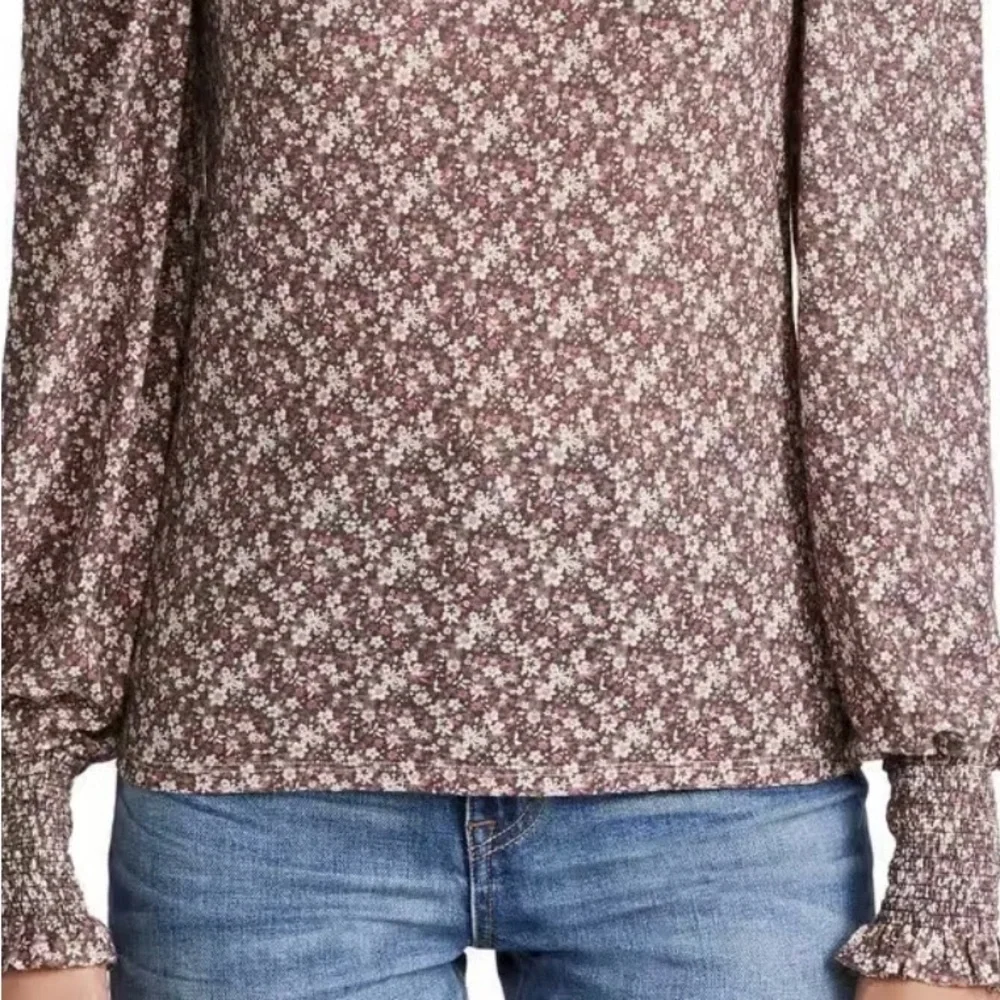 NATION LTD floral pima cotton size medium - Picture 3 of 6